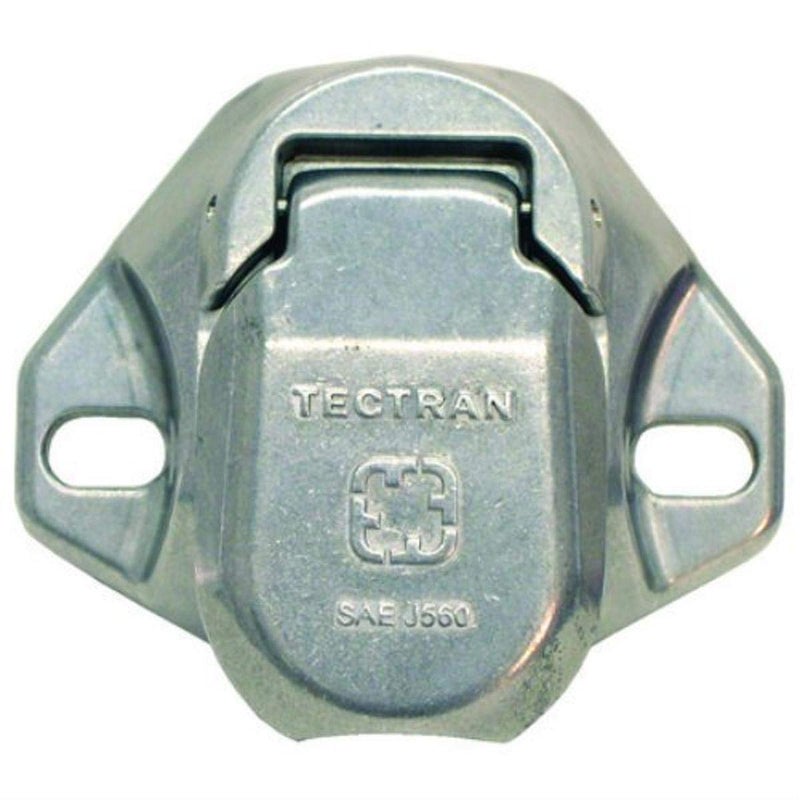 Tectran 670-28 Vertical Dual Pole Plug (Socket Tarp Systems Connector, Vertical socket assembly with 4 6 gauge terminals included)